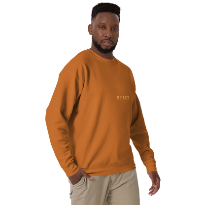 Belize Gold Unisex Premium Sweatshirt