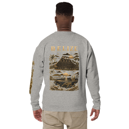 Belize Gold Unisex Premium Sweatshirt