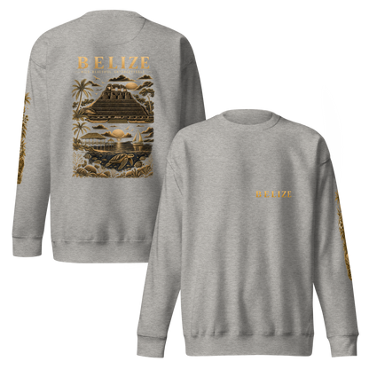 Belize Gold Unisex Premium Sweatshirt