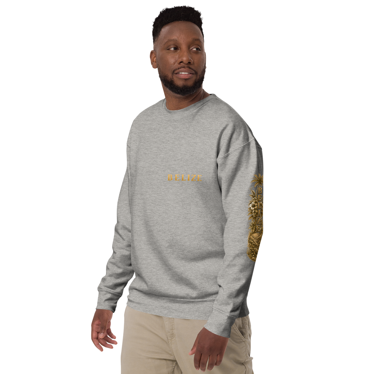 Belize Gold Unisex Premium Sweatshirt