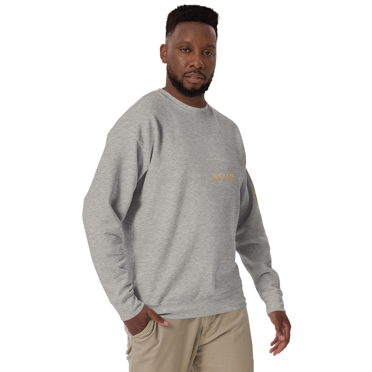 Belize Gold Unisex Premium Sweatshirt