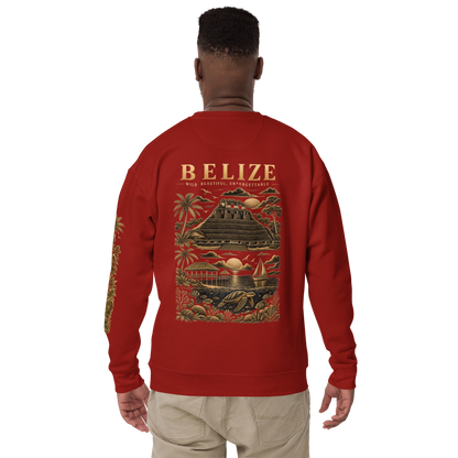 Belize Gold Unisex Premium Sweatshirt
