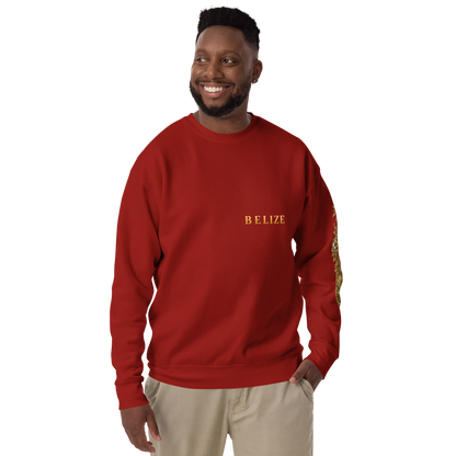 Belize Gold Unisex Premium Sweatshirt