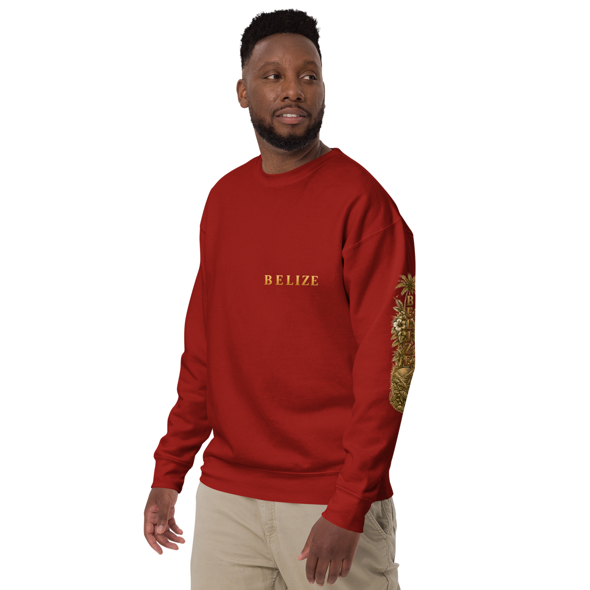 Belize Gold Unisex Premium Sweatshirt