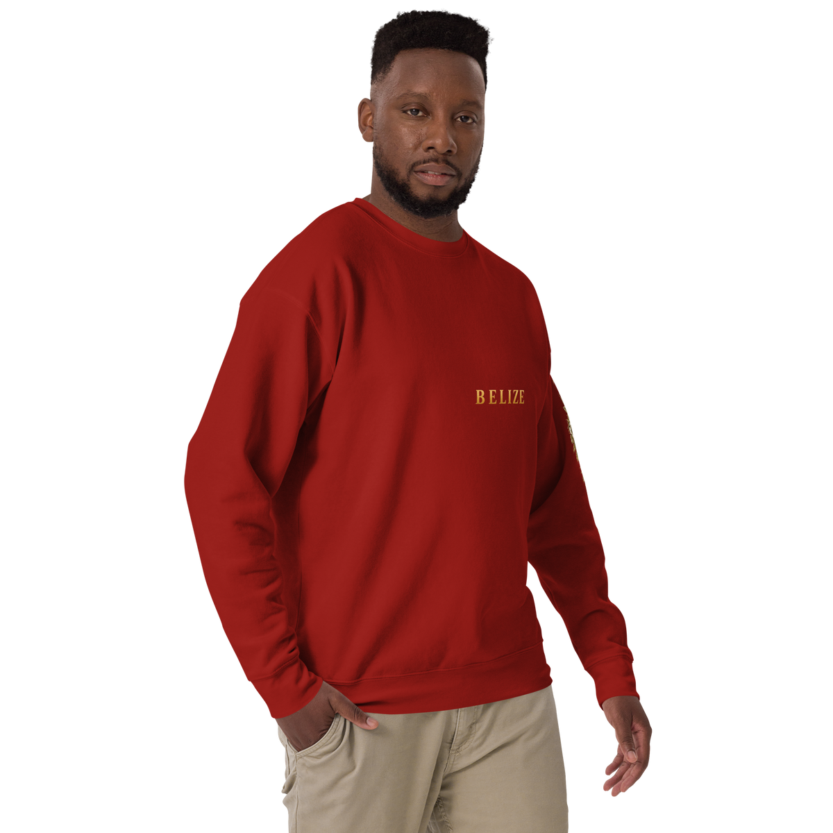 Belize Gold Unisex Premium Sweatshirt