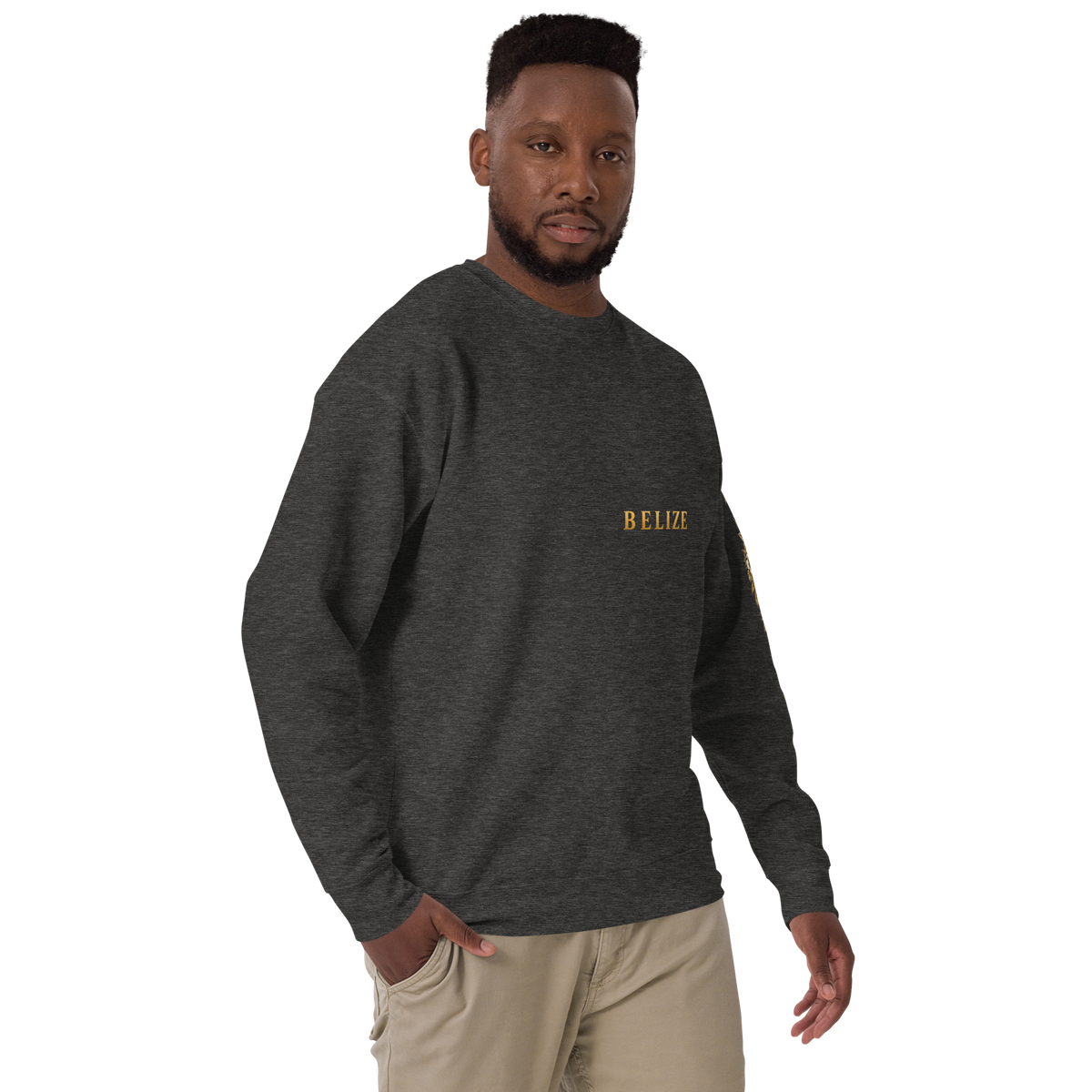 Belize Gold Unisex Premium Sweatshirt
