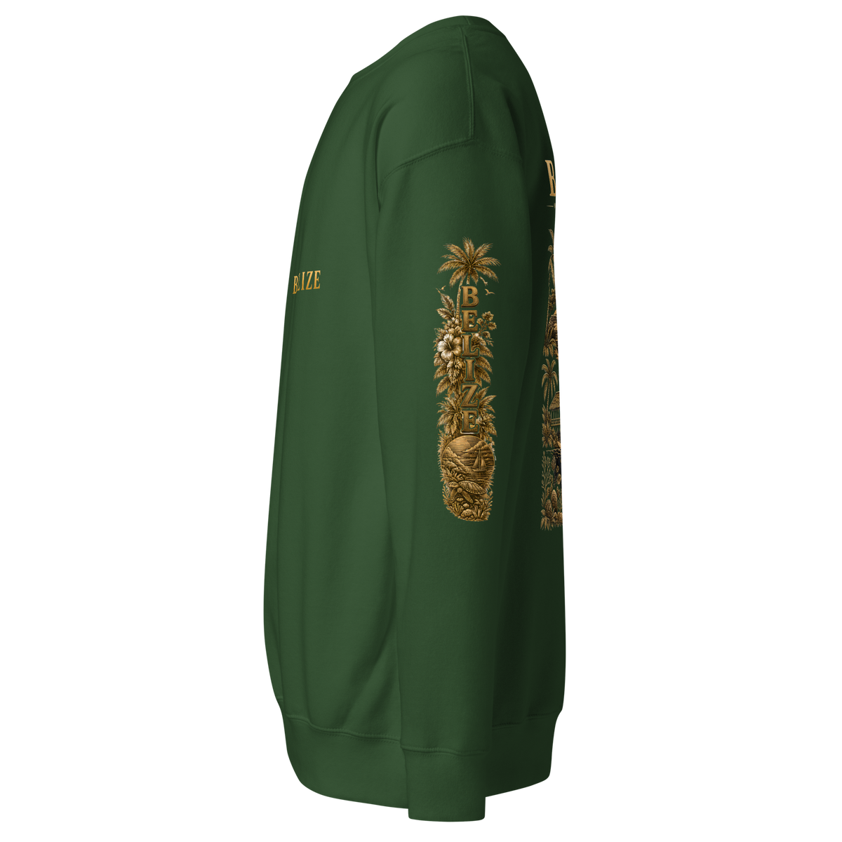 Belize Gold Unisex Premium Sweatshirt
