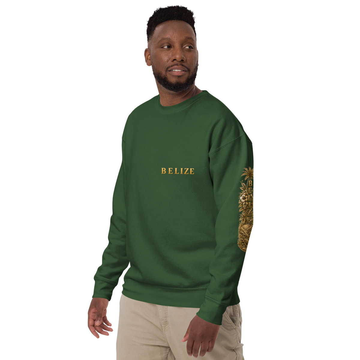 Belize Gold Unisex Premium Sweatshirt