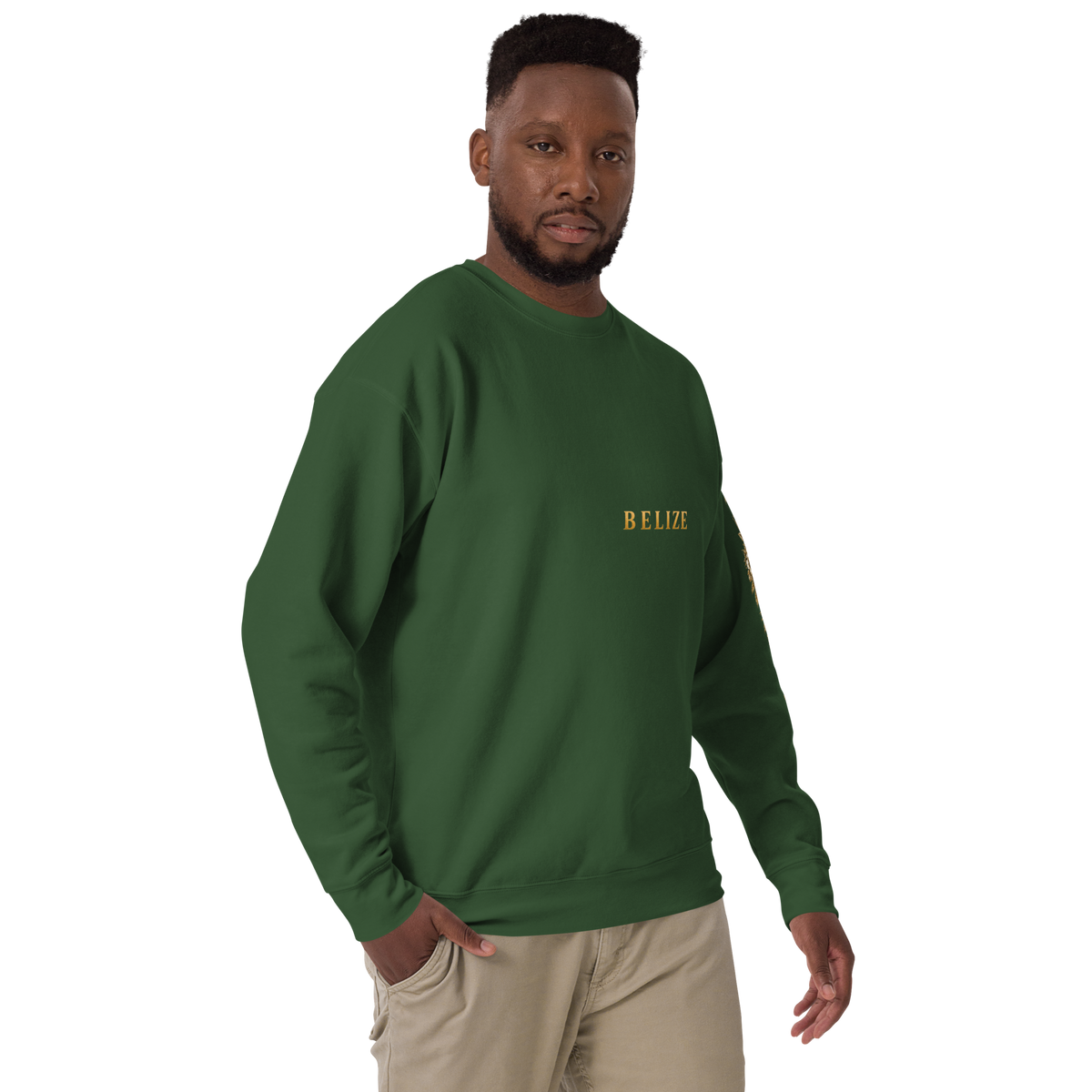 Belize Gold Unisex Premium Sweatshirt