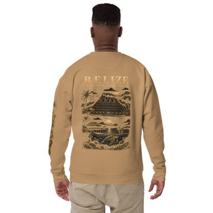Belize Gold Unisex Premium Sweatshirt