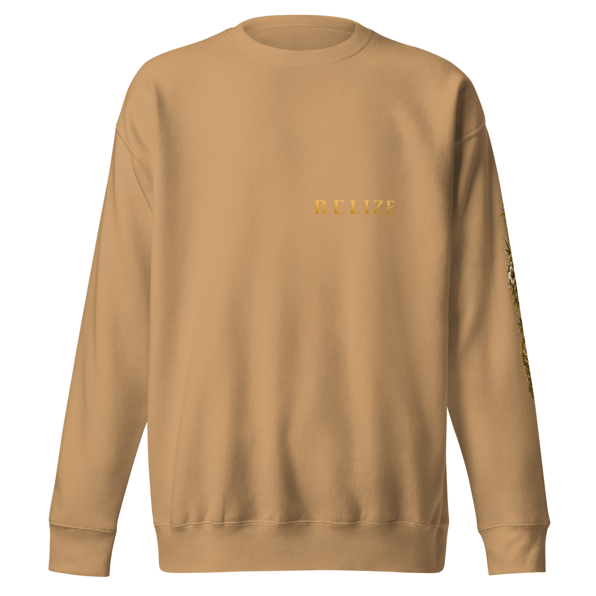 Belize Gold Unisex Premium Sweatshirt