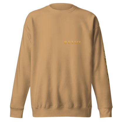 Belize Gold Unisex Premium Sweatshirt