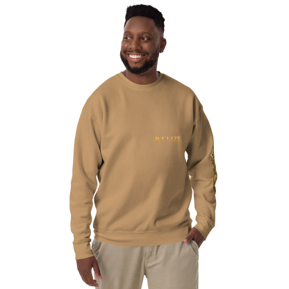 Belize Gold Unisex Premium Sweatshirt