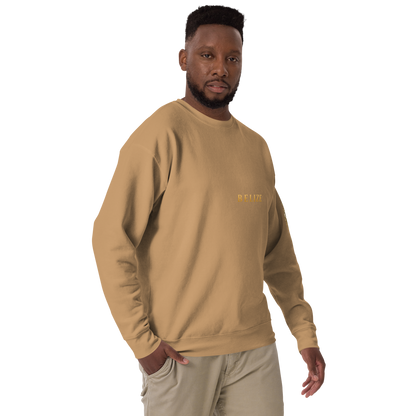 Belize Gold Unisex Premium Sweatshirt