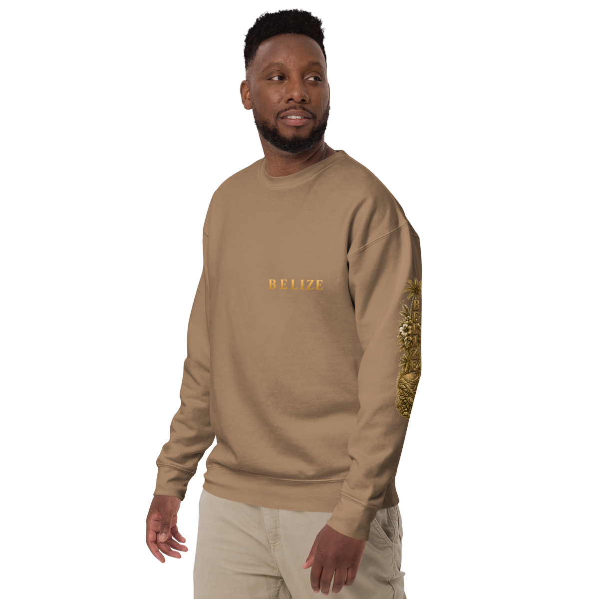 Belize Gold Unisex Premium Sweatshirt