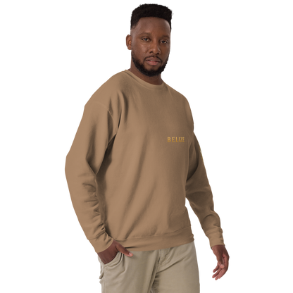 Belize Gold Unisex Premium Sweatshirt