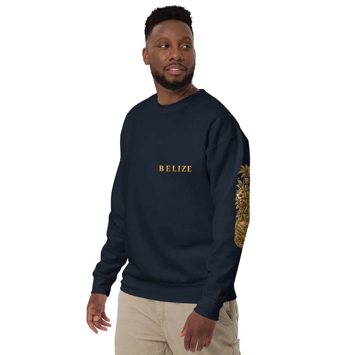 Belize Gold Unisex Premium Sweatshirt
