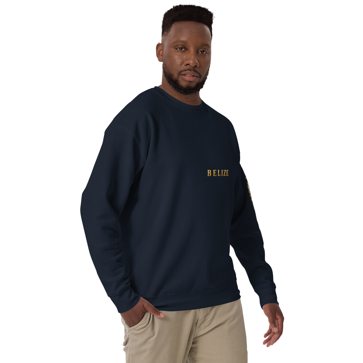 Belize Gold Unisex Premium Sweatshirt