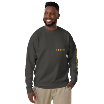 Belize Gold Unisex Premium Sweatshirt