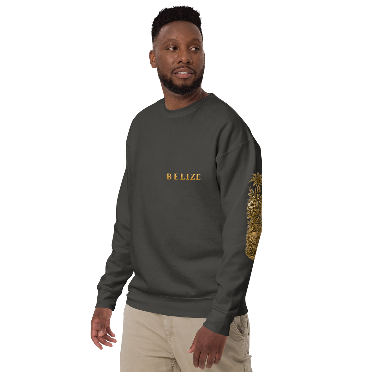 Belize Gold Unisex Premium Sweatshirt